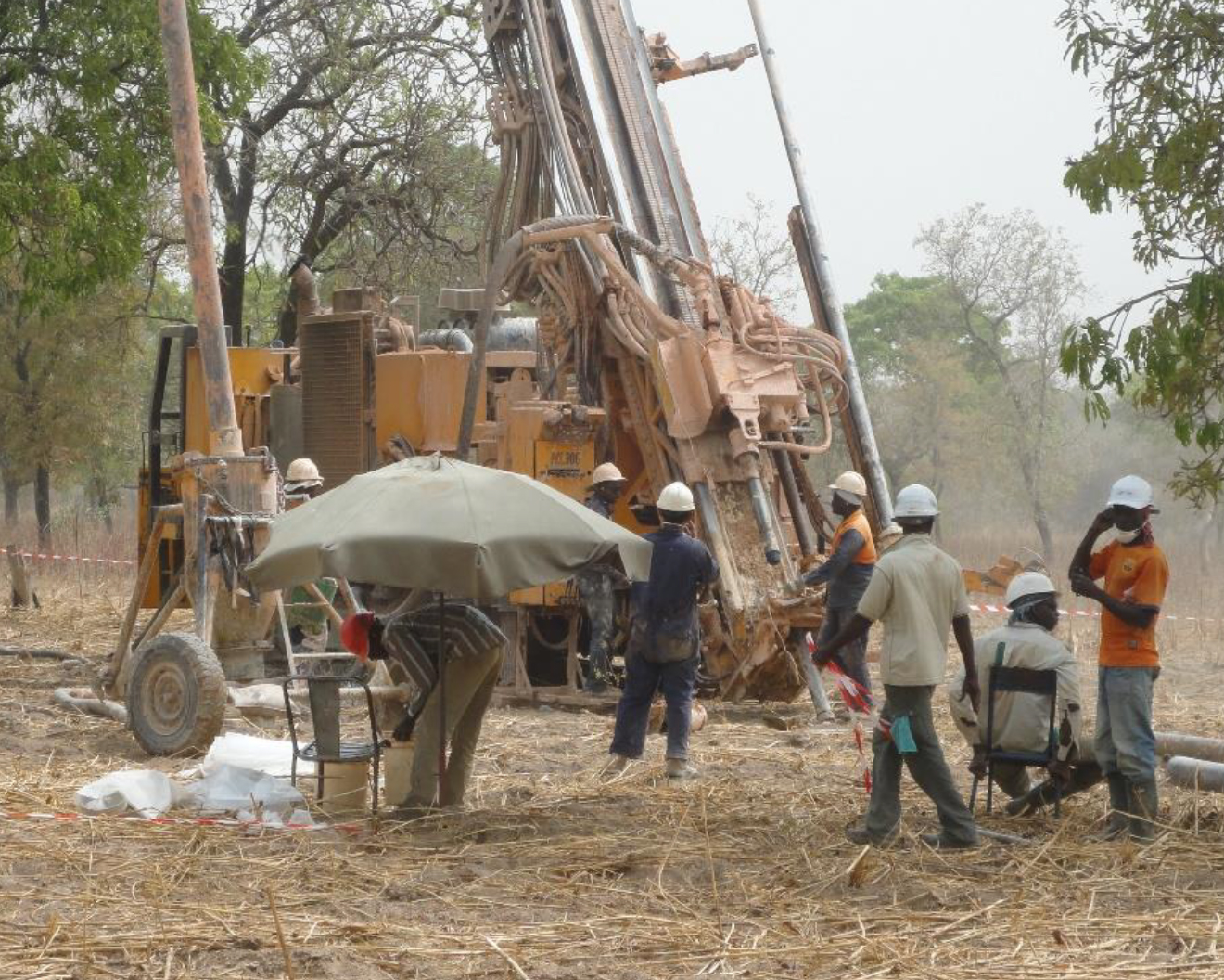 picture of African RC drilling using detectORE™